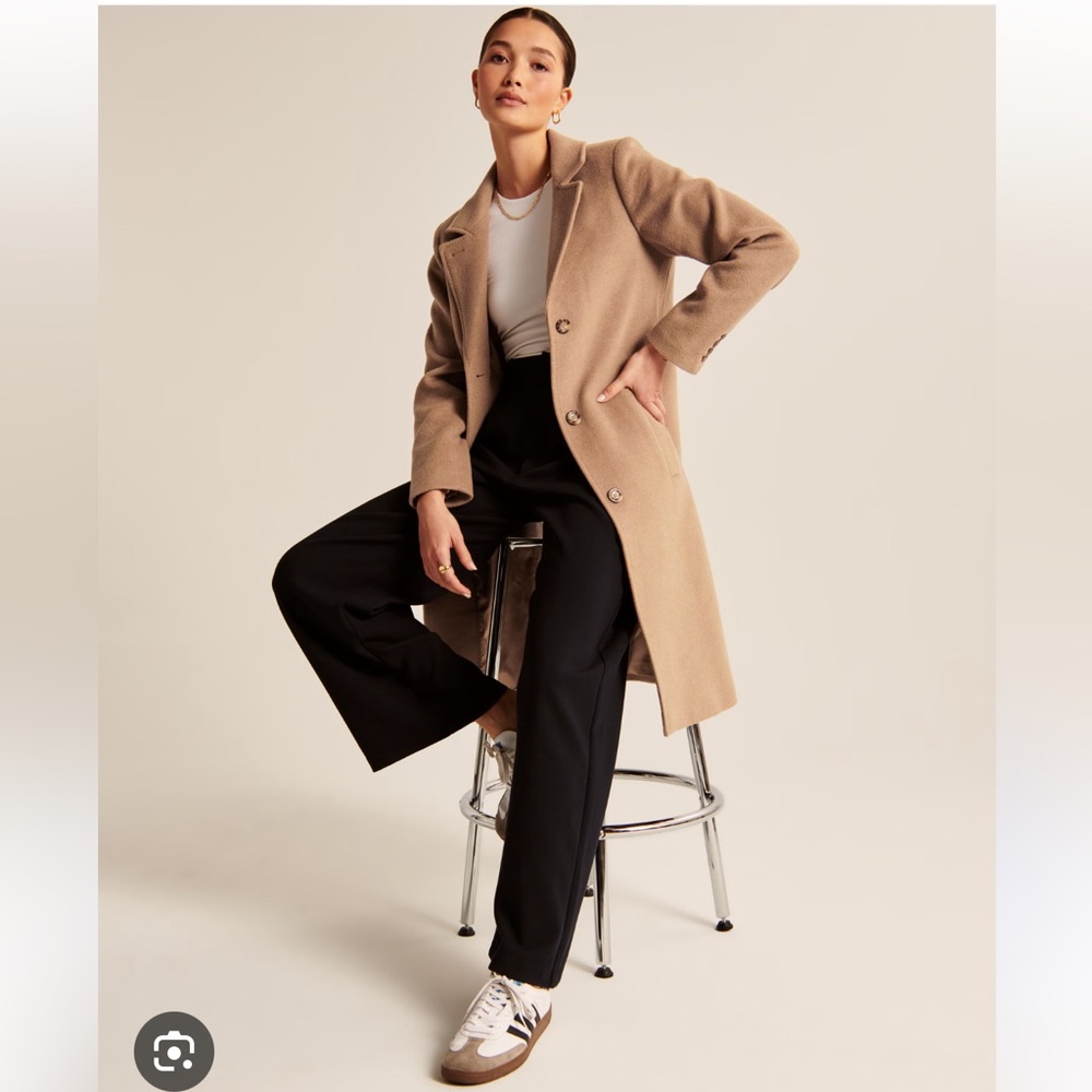 Abercrombie Elevated Dad Coat (Italian Wool) - Like New